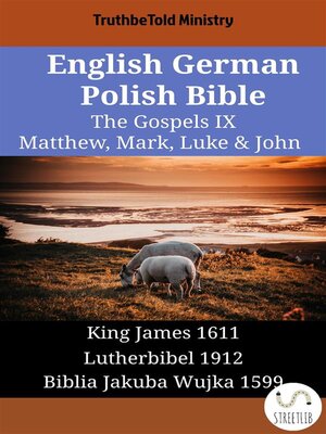 cover image of English German Polish Bible--The Gospels IX--Matthew, Mark, Luke & John